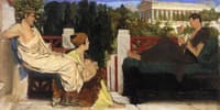 Figures on a Terrace