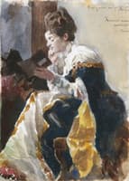 Mujer leyendo
