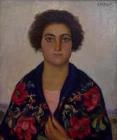 Mujer con Mantilla