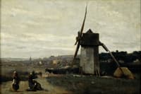A Windmill, Etretat