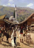 View of Bascarsija, Sarajevo