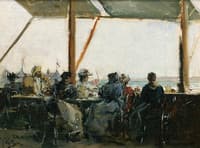 Cafe en la terraza