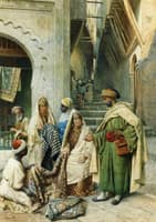 Visiting the Carpet Vendor