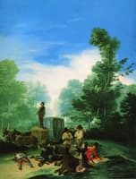 Paintings for La Alameda de Osuna ~ Stagecoach Hijacking