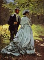 The Strollers (study for 'Le déjeuner sur l’herbe' - 'Luncheon on the Grass')