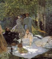 Le dejeurner sur l'herbe (center panel)