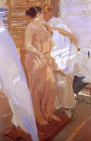 After the Bath, The Pink Robe