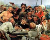 The Reply of the Zaporozhian Cossacks to Sultan Mahmoud IV (study)