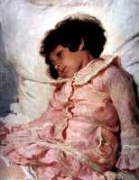 Portrait of Nadya Repina, the Artist's Daughter