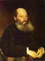 Portrait of Poet Afanasy Fet