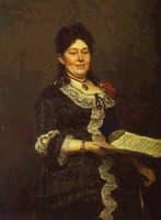 Portrait of Singer Alexandra Molas