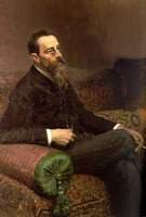 Portrait of Composer Nikolai Rymsky-Korsakov