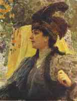 Portrait of Artist V. V. Verevkina