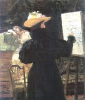 Maria Tenisheva at Work