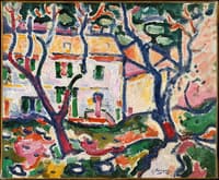 The House Behind the Trees