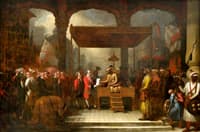 Shah 'Alam, Mughal Emperor, Conveying the Grant of the Diwani to Lord Clive, August 1765
