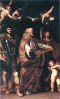 St George with St Maurus and Papianus