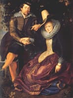 Self-portrait With Isabella Brant