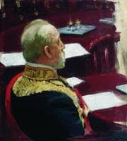 Portrait of Secretary of State Mikhail Galkin-Vransky (Study)