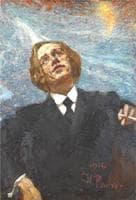 Poet-futurist Konstantin Olimpov