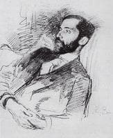 Portrait of Writer Dmitri Merezhkovsky