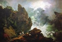 An Avalanche in the Alps