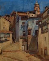Calle de pueblo
