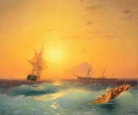American Ships off the Rocks of Gibraltar