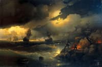 Peter the Great Lighting Watch-fire