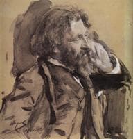 Portrait of Artist Ilya Repin
