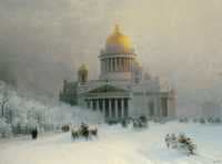 St. Isaac's Cathedral on a Frosty Day