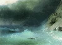 Tempest off the Rocky Coast