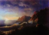 Tempest. Sunset