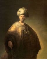 Knee-lenght Figure of a Man in Oriental Dress