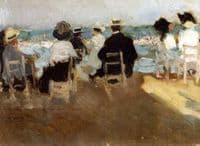 Escena en la playa