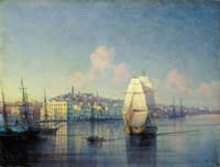 View of a Seaside Town