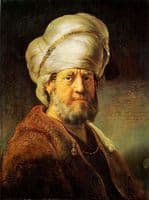 Portrait of a Man in Oriental Garment