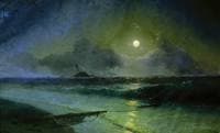 The Moonrise in Feodosia
