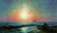 Sunrise off the Coast of Yalta