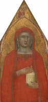 Madonna and Child with Saint Mary Magdalene and Saint Catherine (left panel)
