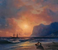 Sunset at Sea