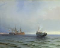 The Capture of a Turkish Warship on the Black Sea