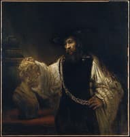 Aristotle with Bust of Homer