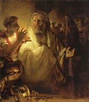 Peter Denouncing Christ