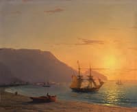 Sunset in Crimea