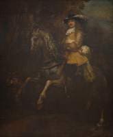 Portrait of Frederick Rihel on Horseback