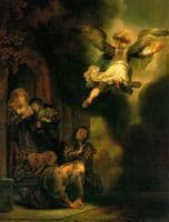 The Angel Raphael Leaving Tobit and his Family
