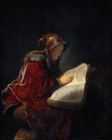 The Prophetess Anna