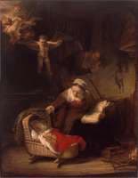 The Holy Family with Angels