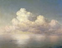 Clouds above a Calm Sea